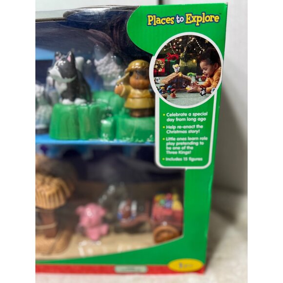 Fisher-Price Little People Childrens Nativity Set Includes 15 Figures & Stable S - Picture 2 of 5